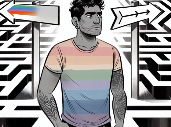 Unveiling Desire: A Bisexual Man's Journey Through Internalized Biphobia