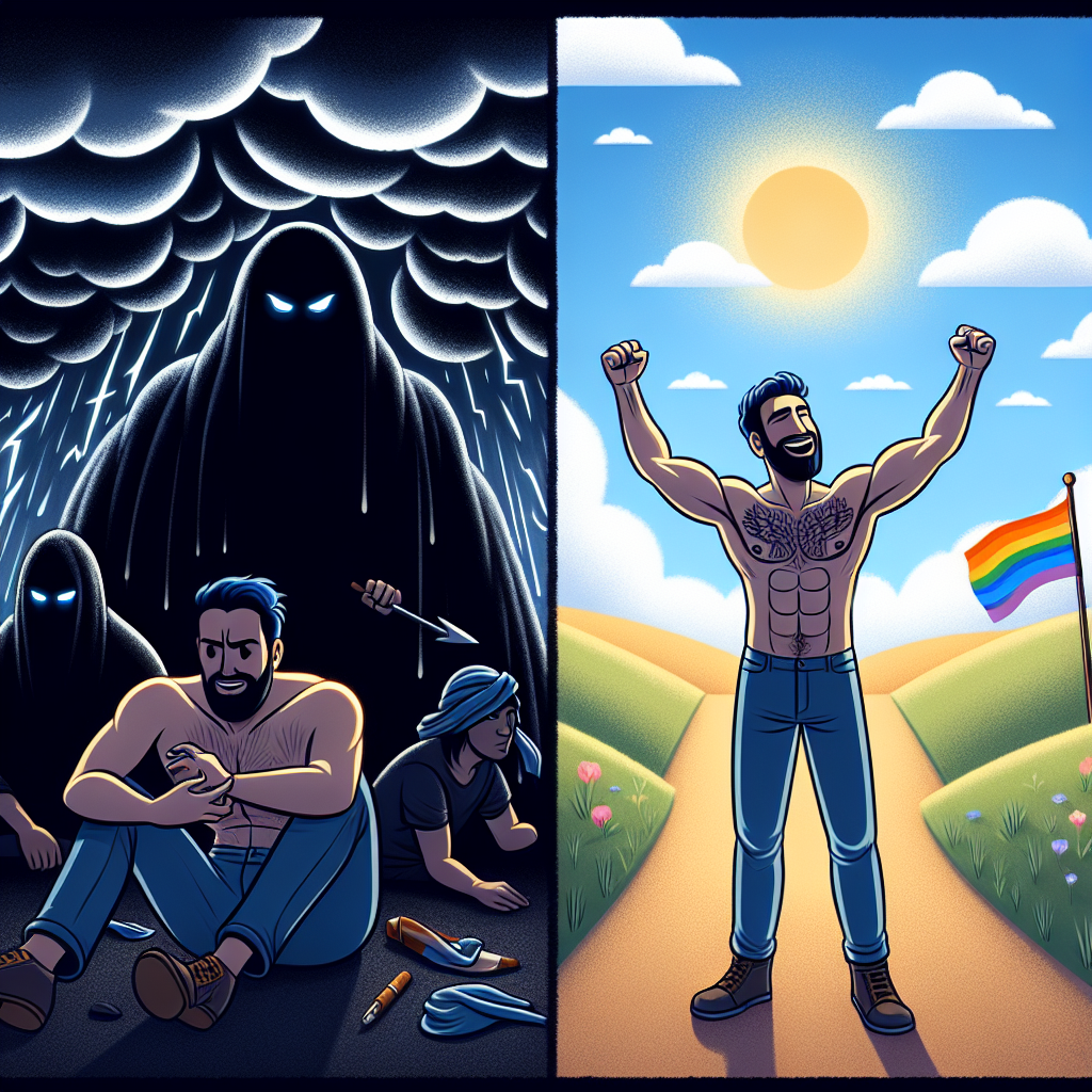 Unveiling Desire: A Bisexual Man's Journey Through Internalized Biphobia