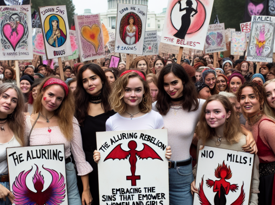 The Alluring Rebellion: Embracing the Sins That Empower Women and Girls