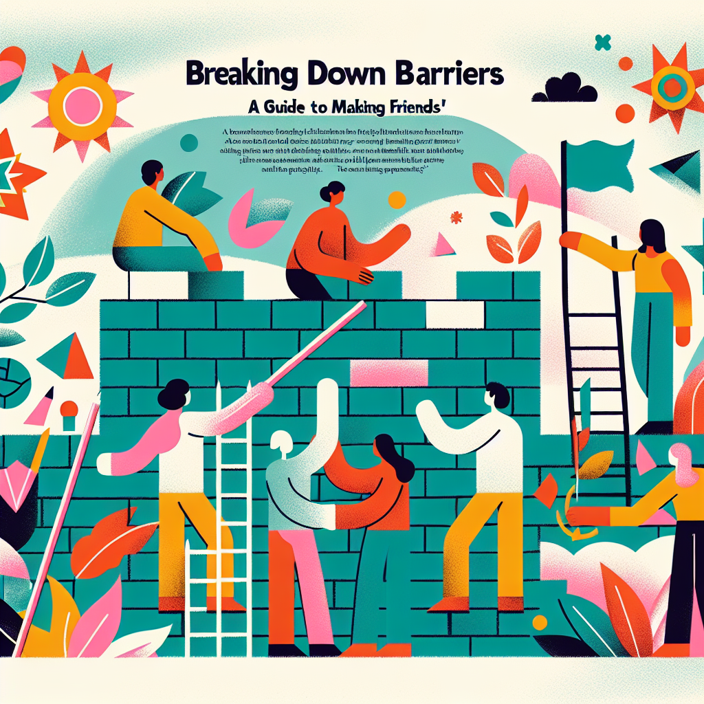 Breaking Down Barriers: A Guide to Making Friends